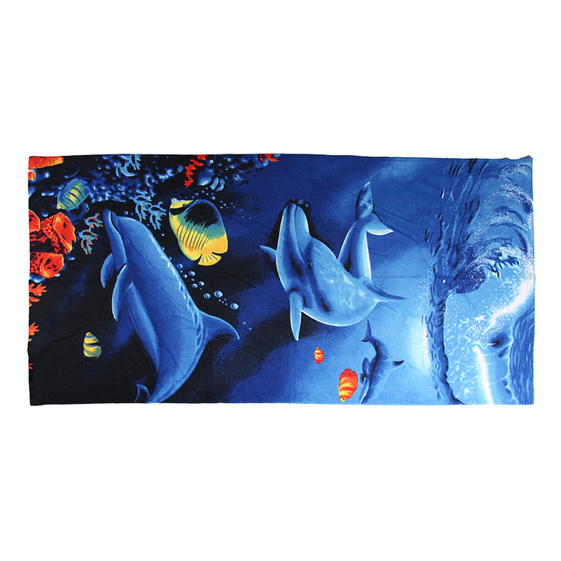 Mikrofiber sublimering trykt badehåndkle