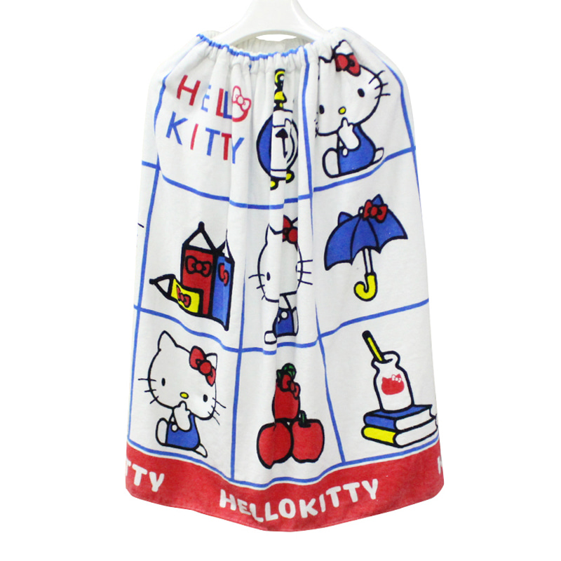 Hello Kitty trykt badekåpe